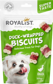 Dog Duck Wrapped Biscuits 100 GR