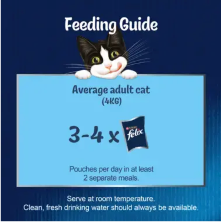 FELIX® As Good As it Looks Ocean Feasts in Jelly Wet Cat Food