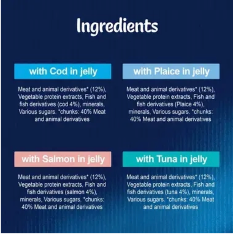 FELIX® As Good As it Looks Ocean Feasts in Jelly Wet Cat Food