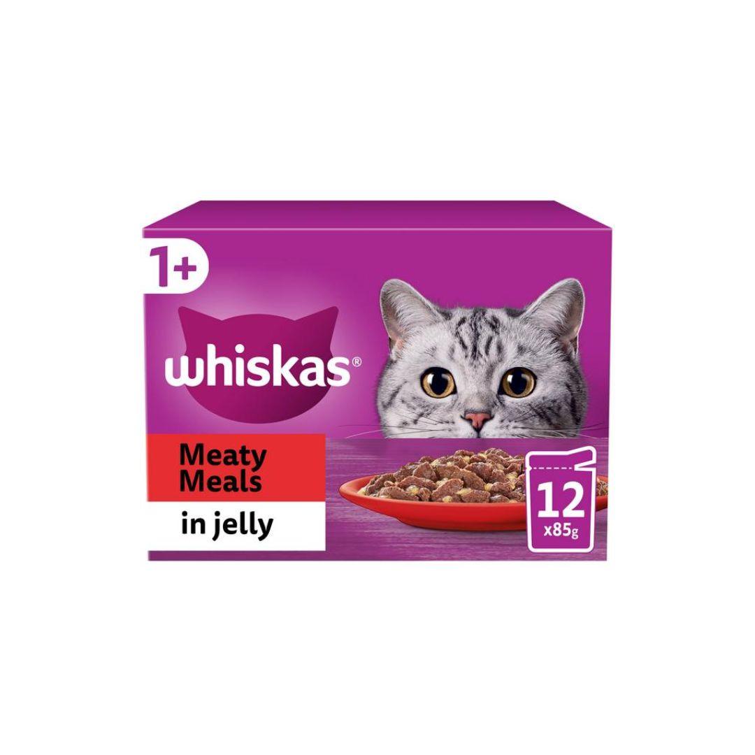 whiskas meaty meals in jelly