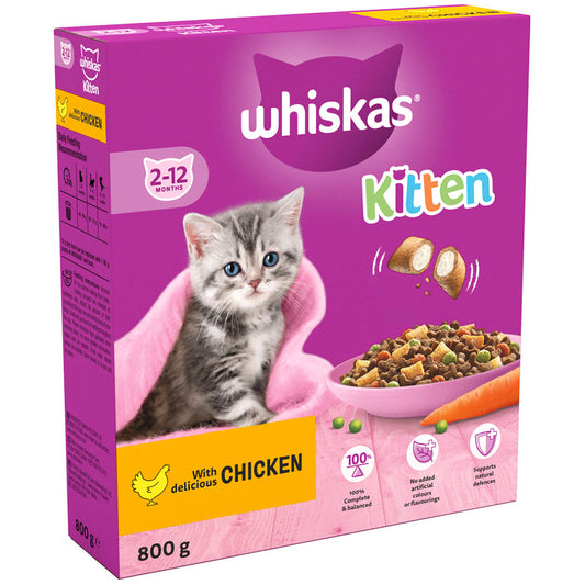 Whiskas with Chicken 800 gm Kitten